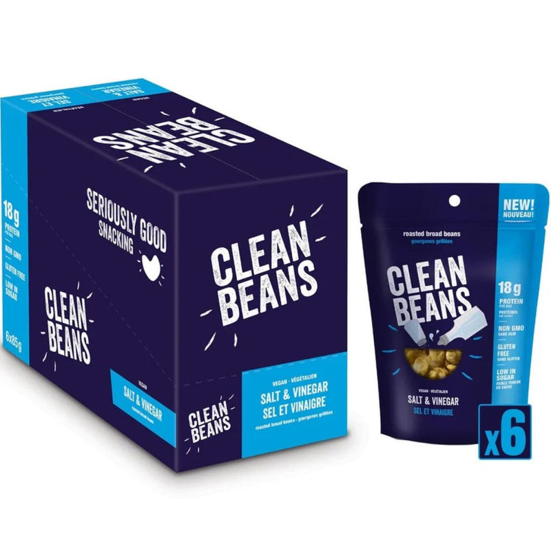 Nutraphase Clean Beans Box, Salt & Vinegar - SupplementSource.ca