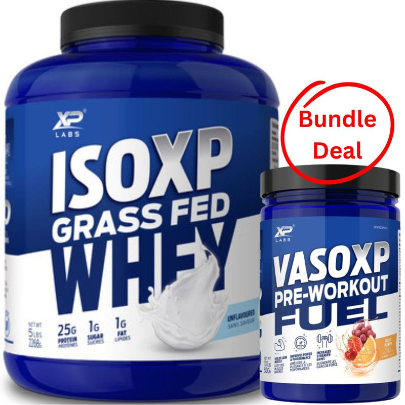 XP Labs IsoXP 5lb Unflavoured VasoXP Bundle - SupplementSource.ca