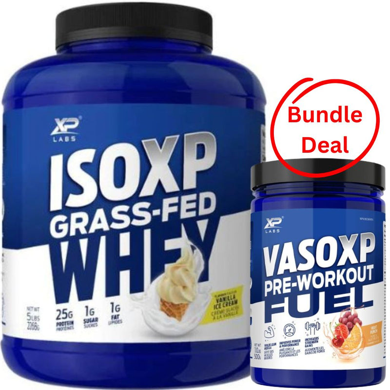 XP Labs IsoXP 5lb Vanilla VasoXP Bundle - SupplementSource.ca