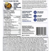 One Brand ONE Bar Box Blueberry Cobbler Nutrition Panel - SupplementSource.ca