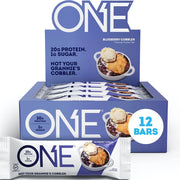One Brand ONE Bar Box Blueberry Cobbler - SupplementSource.ca