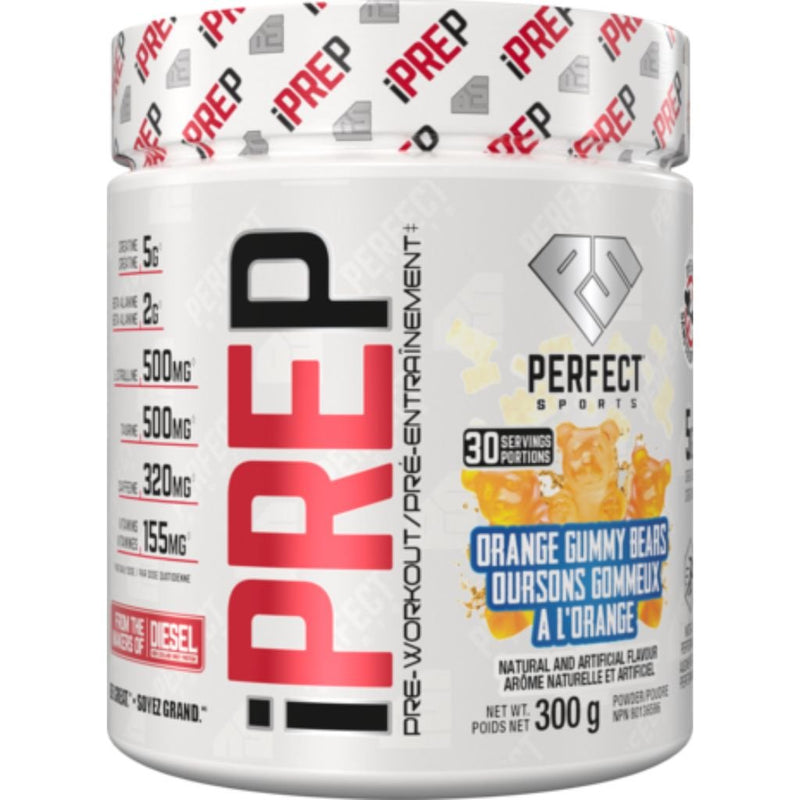 Perfect Sports IPREP PRE-WORKOUT, 30 Servings