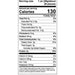 P-Nuff Protein Peanut Puffs 5-Pack Nutritional Panel - SupplementSource.ca