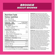 Pure Protein Bars 6 Pack Brookie Nutritional Panel - SupplementSource.ca