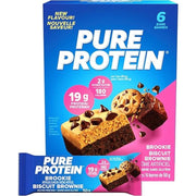 Pure Protein Bars 6 Pack Brookie - SupplementSource.ca