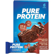 Pure Protein Bars 6 Pack Chocolate Deluxe - SupplementSource.ca