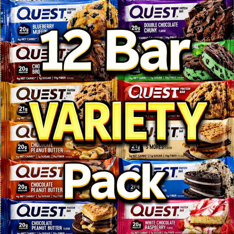 Quest BARS, 12 Bars/Box - Variety Pack - SupplementSource.ca