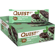 Quest Bars Mint Chocolate Chunk Low Net Carb Bars -  SupplementSource.ca