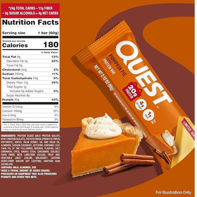 Quest BARS, 12 Bars/Box - Many Flavors