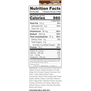 Rival CLEAN GAINER, 5lb Campfire Smores Nutrition Panel - SupplementSource.ca