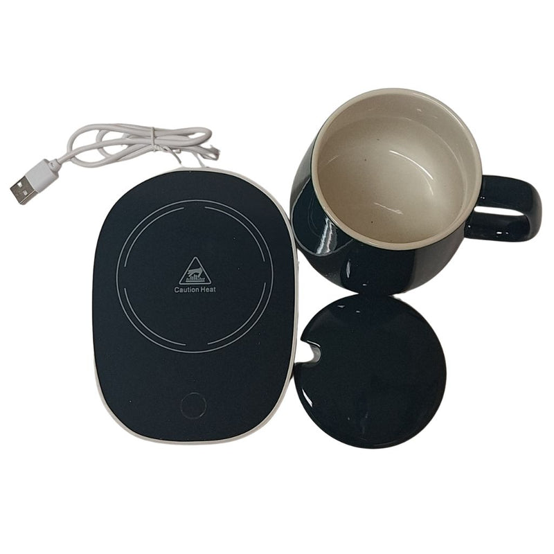 Born Naturals Self-heating Mug Dark Green - SupplementSource.ca