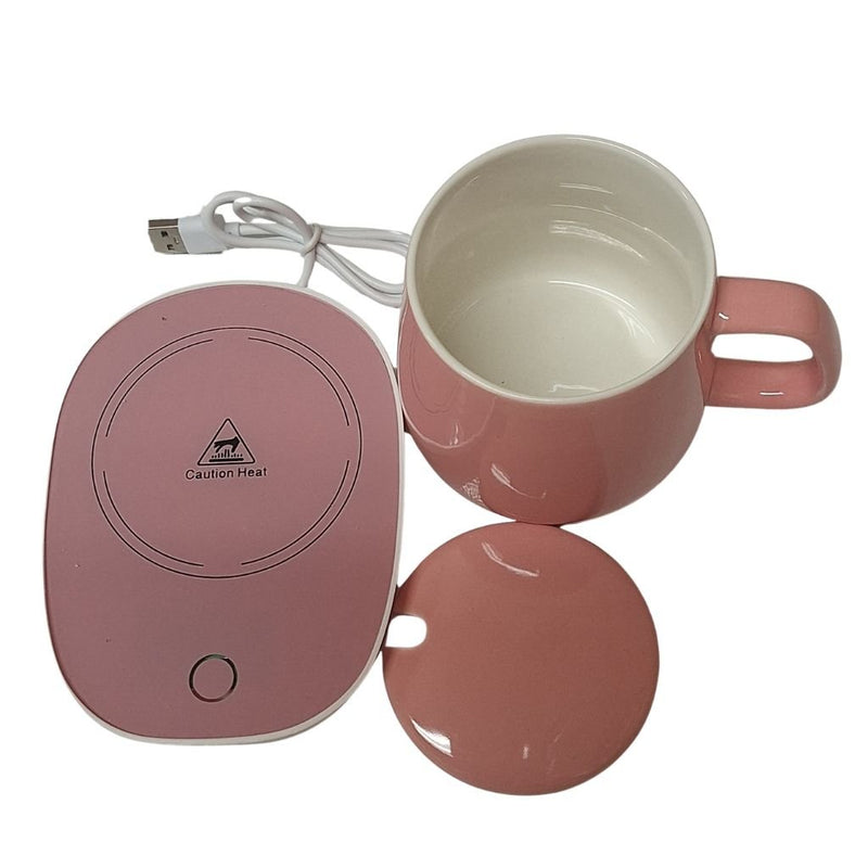 Born Naturals Self-heating Mug Pink - SupplementSource.ca
