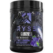 Ryse Godzilla Pre-Workout, 40 Servings Blue Raspberry - SupplementSource.ca