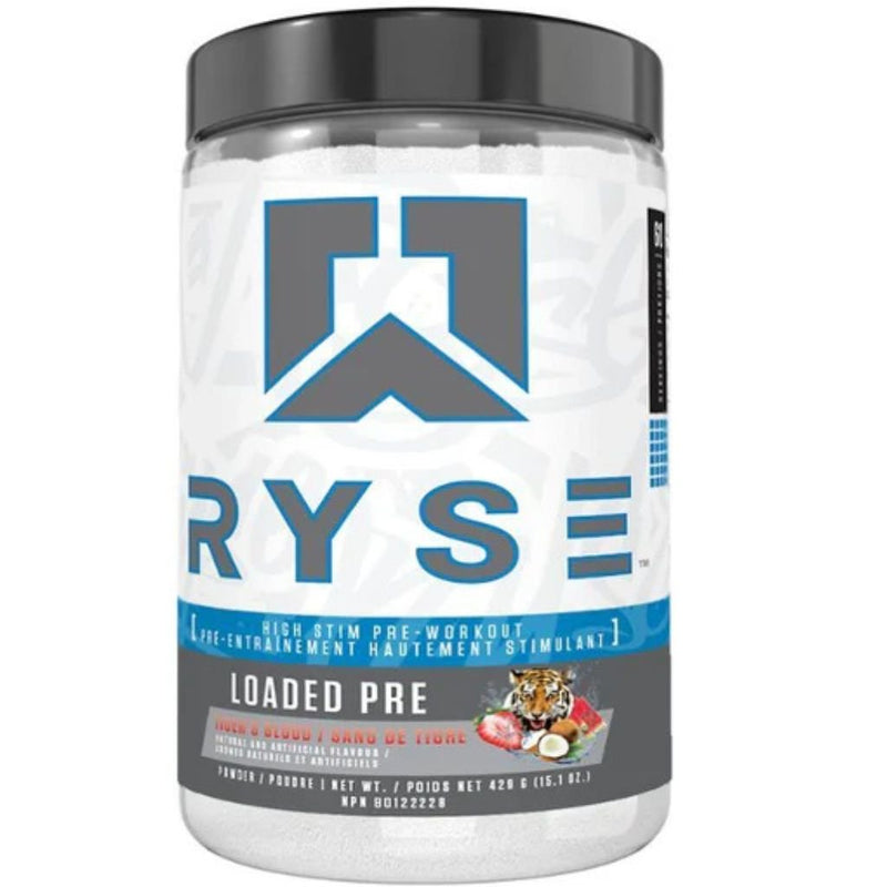 Ryse Loaded Pre 60 Servings Tiger's Blood - SupplementSource.ca