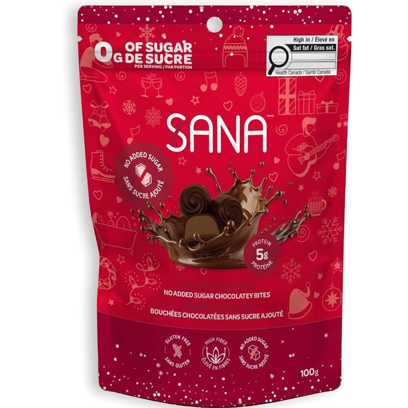 Sana Protein Bites Double Chocolate - SupplementSource.ca