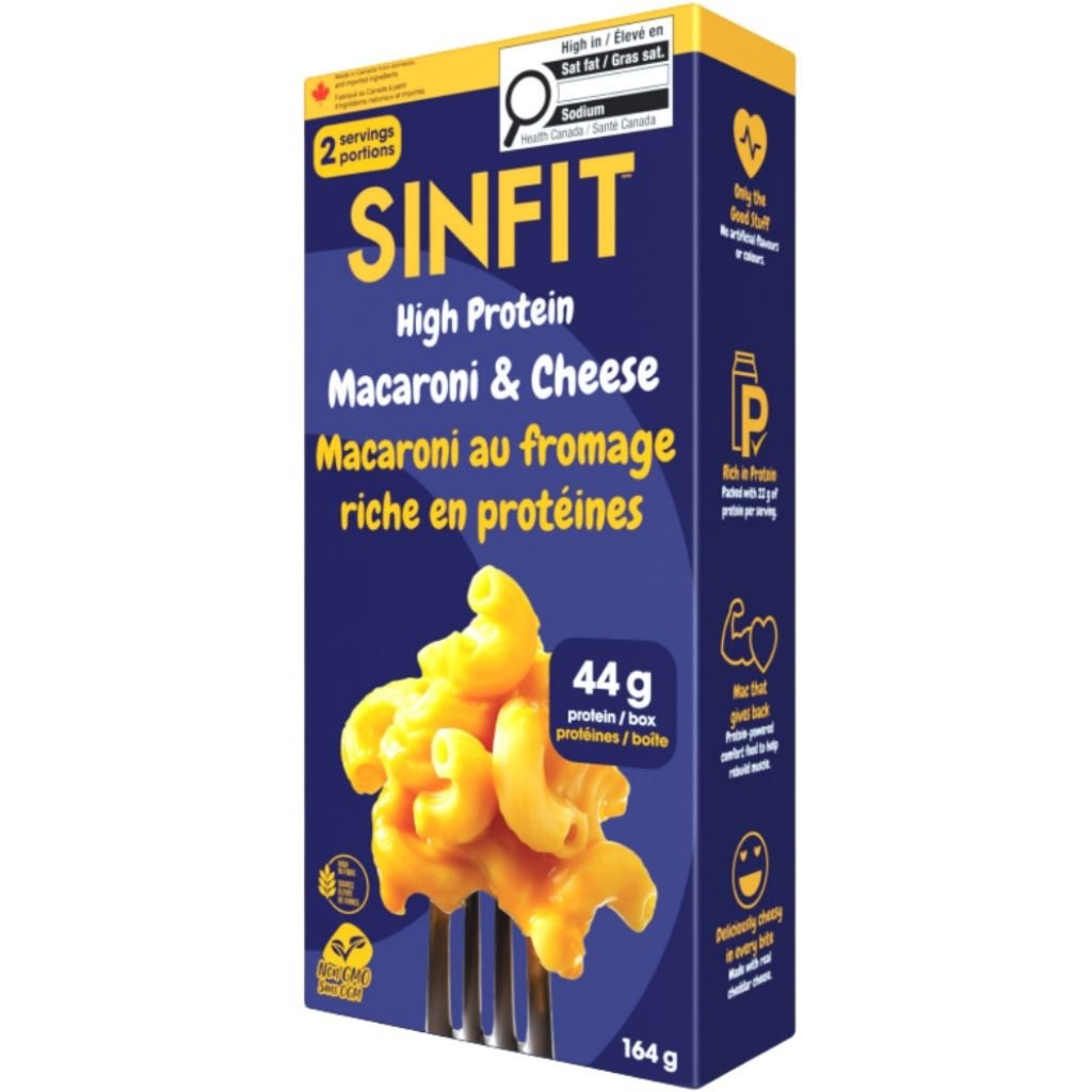 SinFit Nutrition Protein Mac & Cheese 164g - SupplementSource.ca