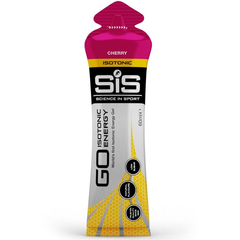 SIS Go Isotonic Energy Gel, 60ml Cherry - SupplementSource.ca