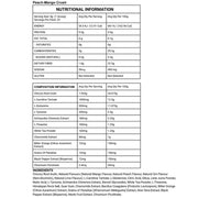 Skinny Mocktail Nutrition Panel - SupplementSource.ca