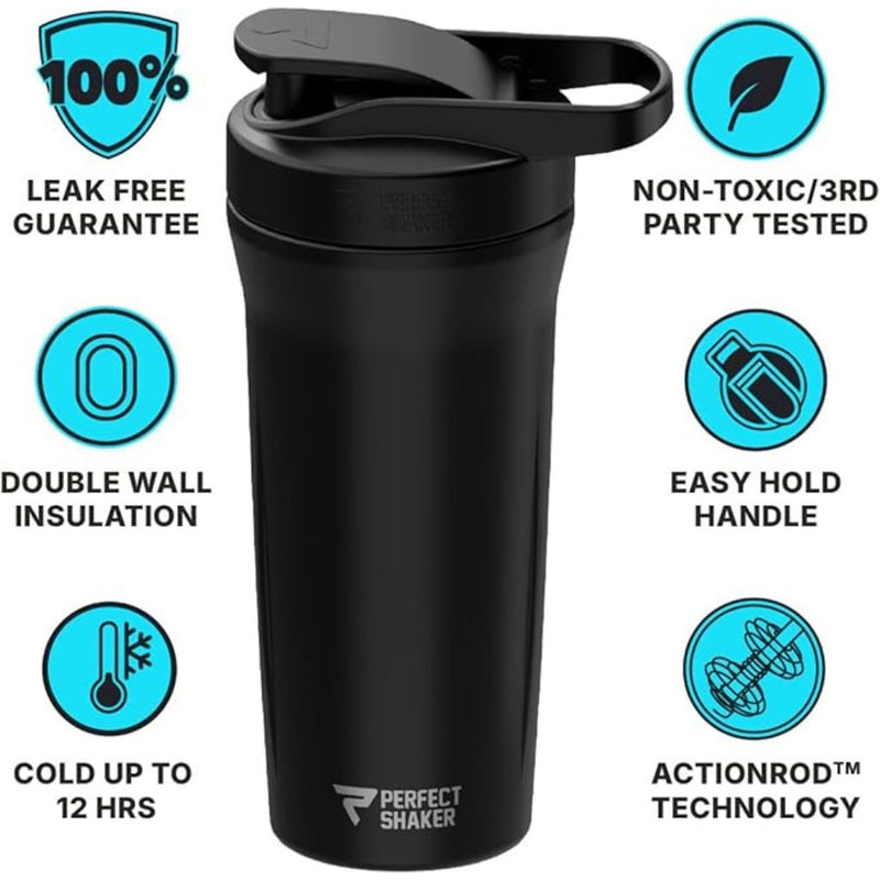 SS.ca Logo ACTIV Perfect Shaker Bottle  Facts - SupplementSource.ca