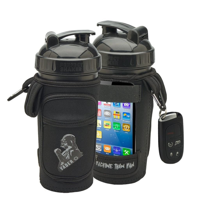 Performa Fitgo Shaker Bottle Organizer Sleeve, Darth Vader - SupplementSource.ca