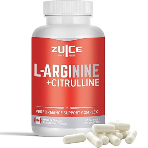 Zuice for Men L-Arginine + Citrulline, 60 Servings - SupplementSource.ca