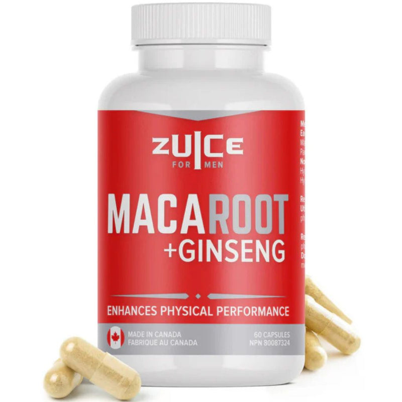 Zuice for Men MACA ROOT + GINSENG, 60 Servings - SupplementSource.ca