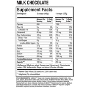 ANS Performance N-Mass 15 lbs Milk Chocolate Nutrition Panel - SupplementSource.ca