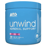 ANS Performance-Unwind Adrenal Support 30 Servings Strawberry Kiwi - SupplementSource.ca