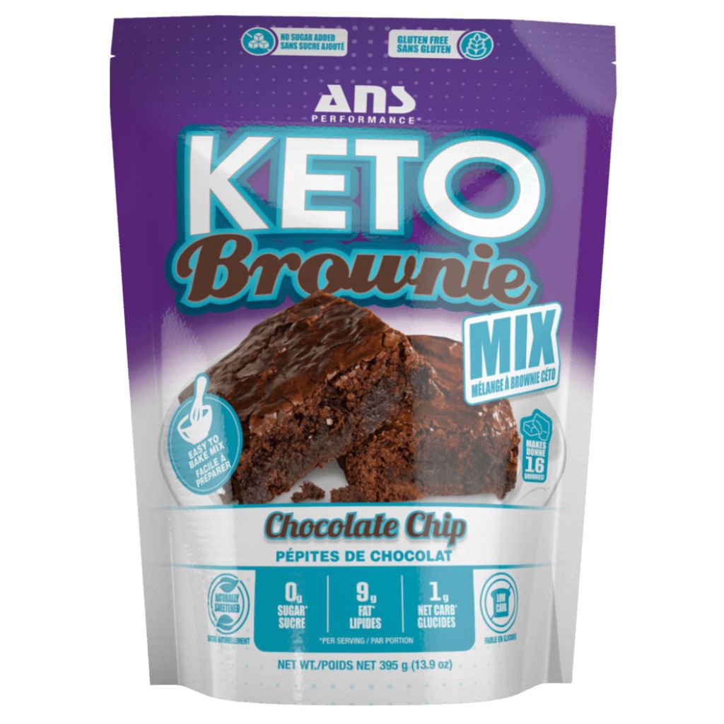 ANS Performance KETO BROWNIE MIX, 16 Servings SupplementSource.ca