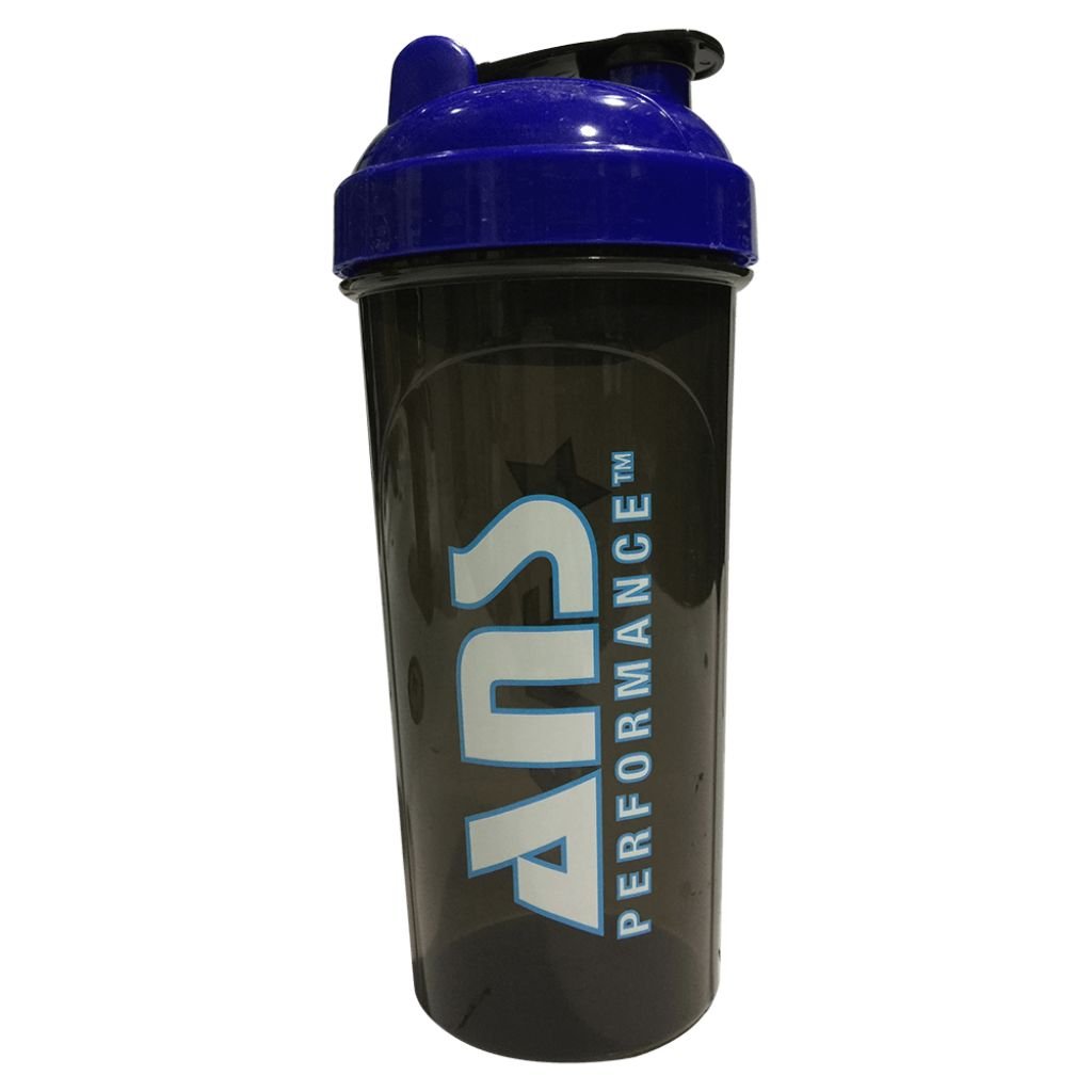 ANS Performance SHAKER CUP, Black & Blue 700ml SupplementSource.ca
