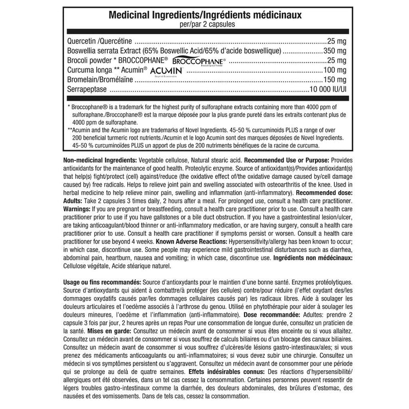 ATP Lab Inflam Control, 120 VCaps Nutrition Panel - SupplementSource.ca