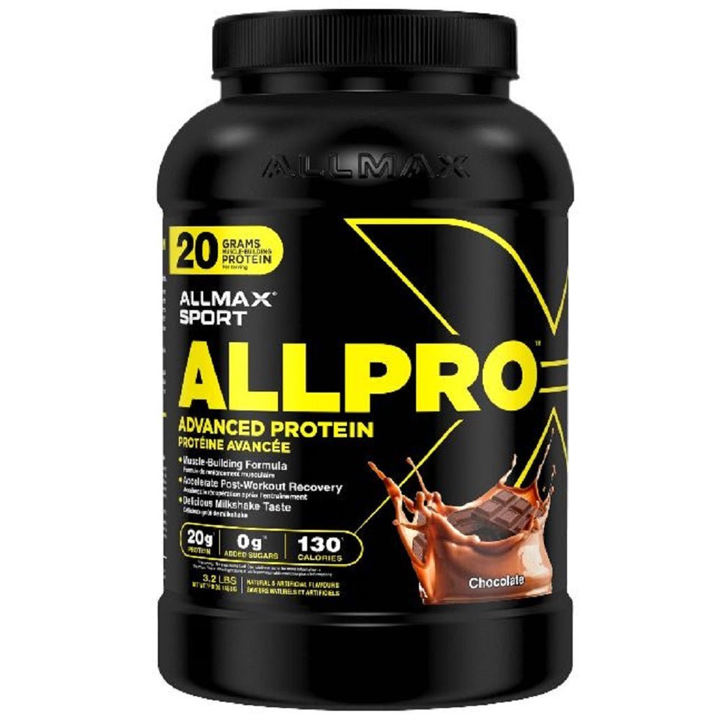 Allmax Sport - ALLPRO 3.2 lbs Chocolate - SupplementSource.ca