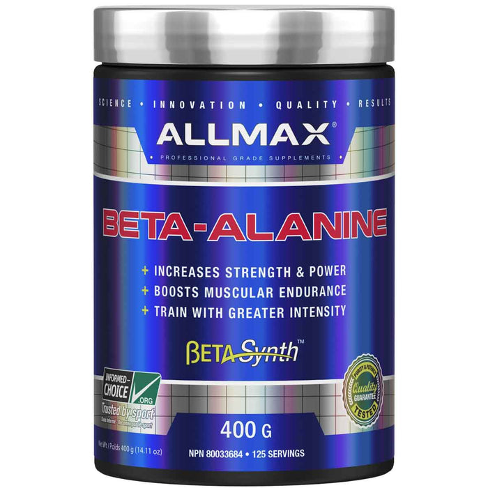 Allmax BETA-ALANINE, 400g SupplementSourceca