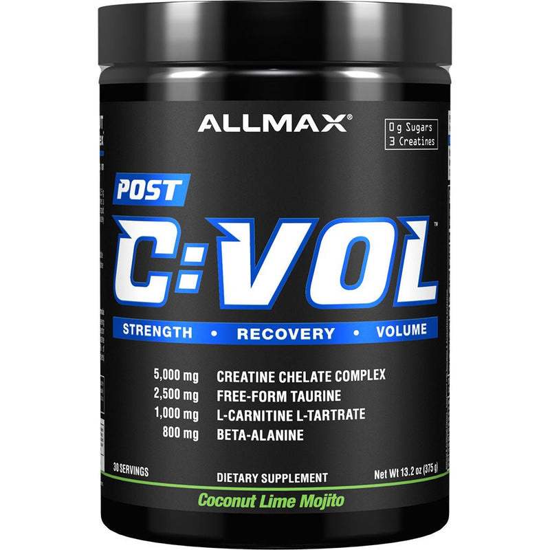 Allmax C:VOL 30 Servings Coconut Lime Mojito - SupplementSoruce.ca