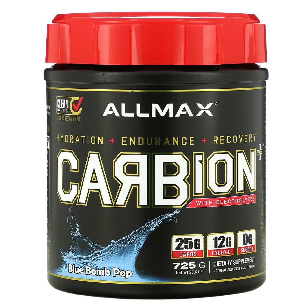 Allmax CARBION, 25 Servings Blue Bomb Pop - SupplementSourceca