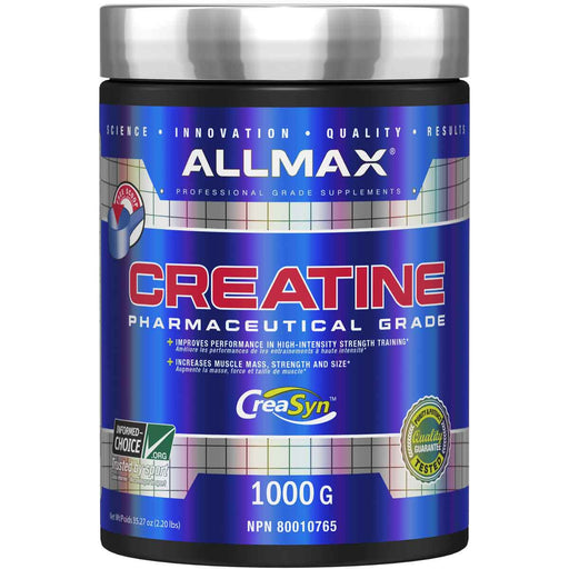 Allmax Creatine Monohydrate, 1000g - SupplementSourceca