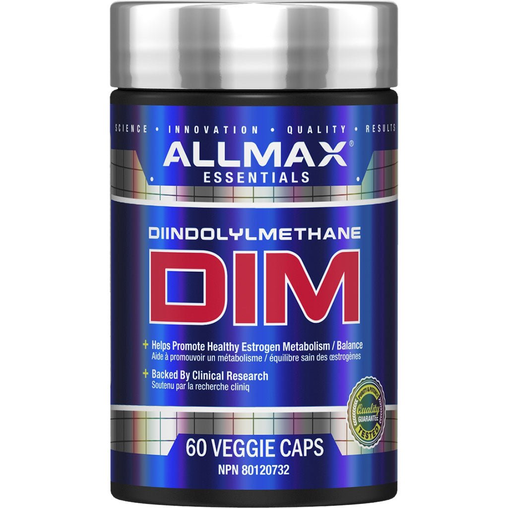 Allmax DIM (Diindolylmethane) 60 VCaps - SupplementSource.ca