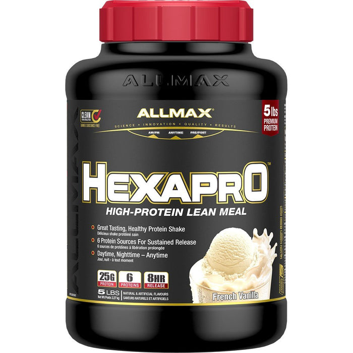 Allmax Hexapro 5lbs French Vanilla - SupplementSource.ca