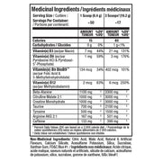 Allmax Impact Igniter Sport 50 Servings Blue Raspberry Nutrition Panel - SupplementSource.ca