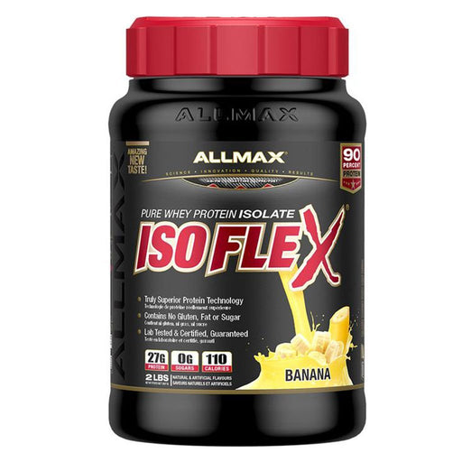 Allmax Isoflex, 2lb Banana - SupplementSource.ca