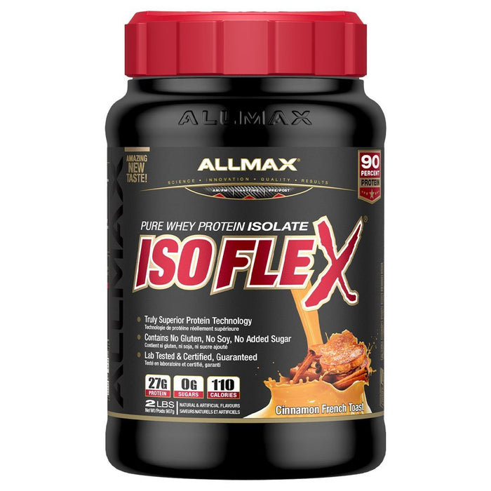 Allmax Isoflex, 2lb Cinnamon French Toast - SupplementSource.ca