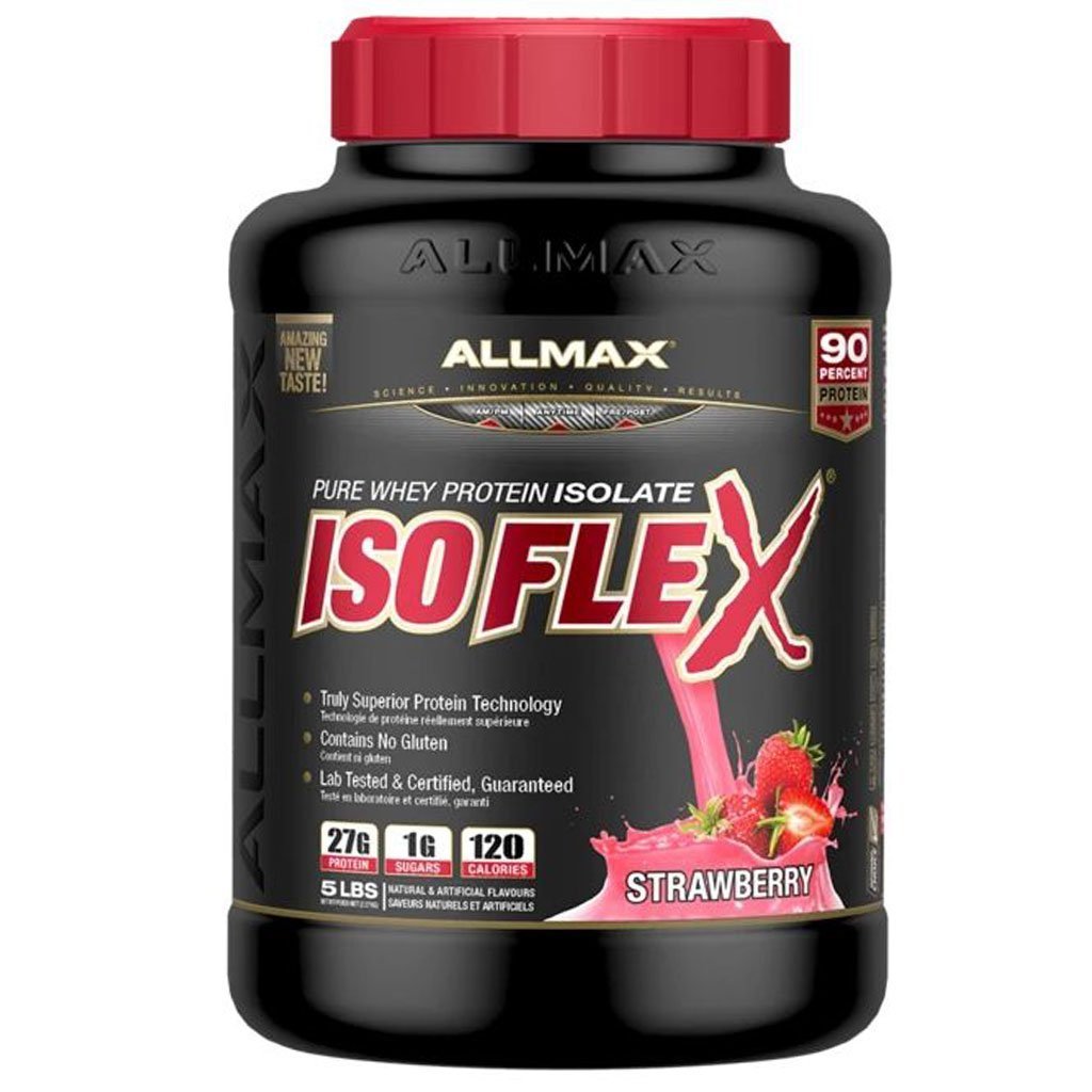 Allmax Isoflex 5lb - Strawberry - Gift Card Combo -  SupplementSource.ca