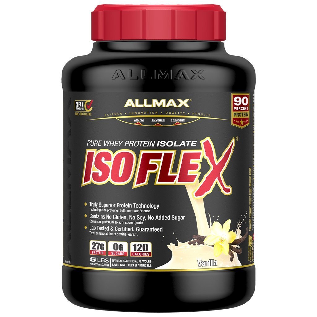Allmax Isoflex 5lb - Vanilla - Gift Card Combo -  SupplementSource.ca
