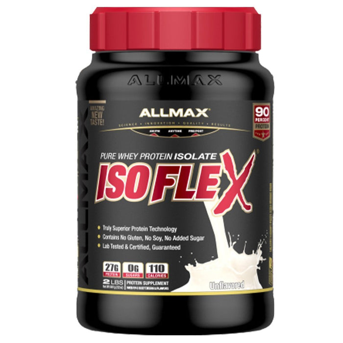 Allmax Isoflex, 2lb Unflavoured - SupplementSource.ca