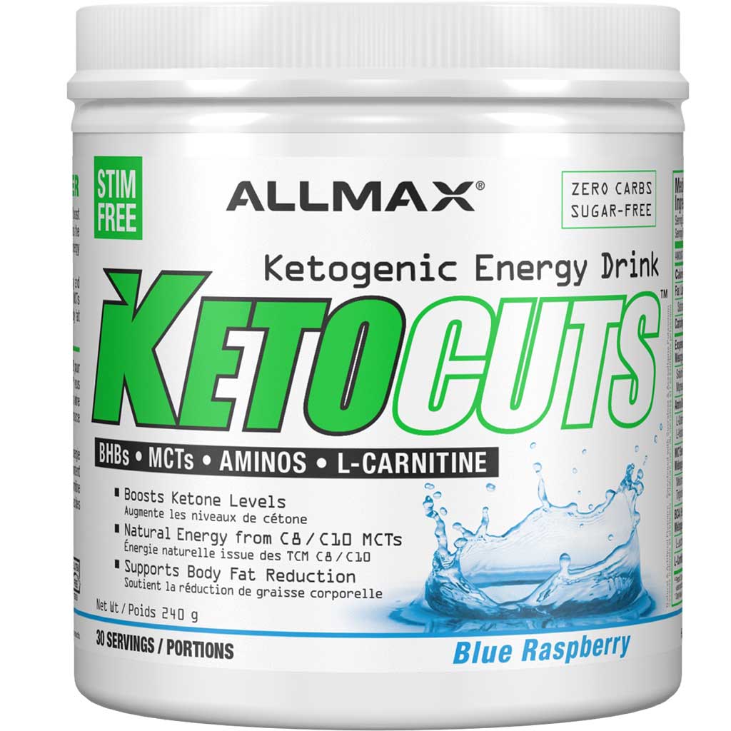 Allmax KetoCuts 30 Servings, Blue Raspberry - SupplementSourceca