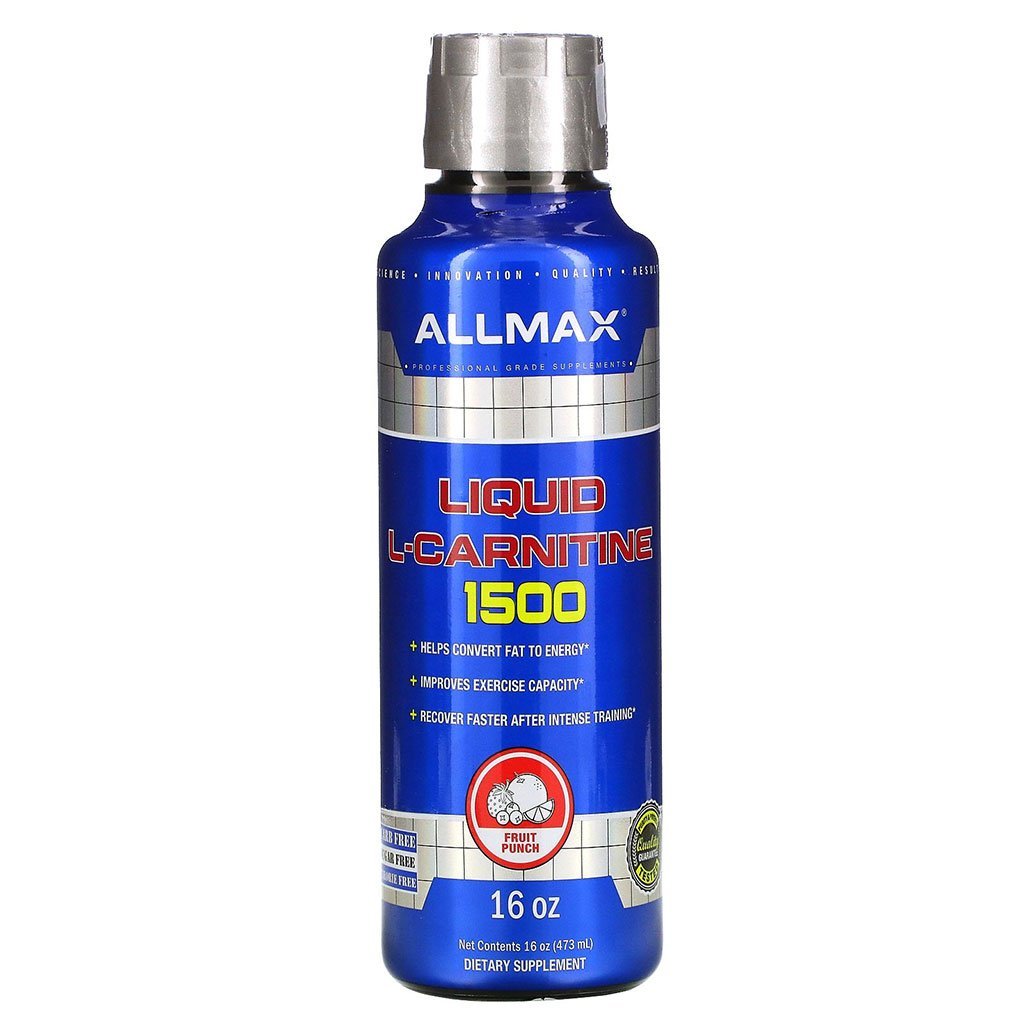 Allmax Liquid L-Carnitine 1500 Fruit Punch - SupplementSource.ca