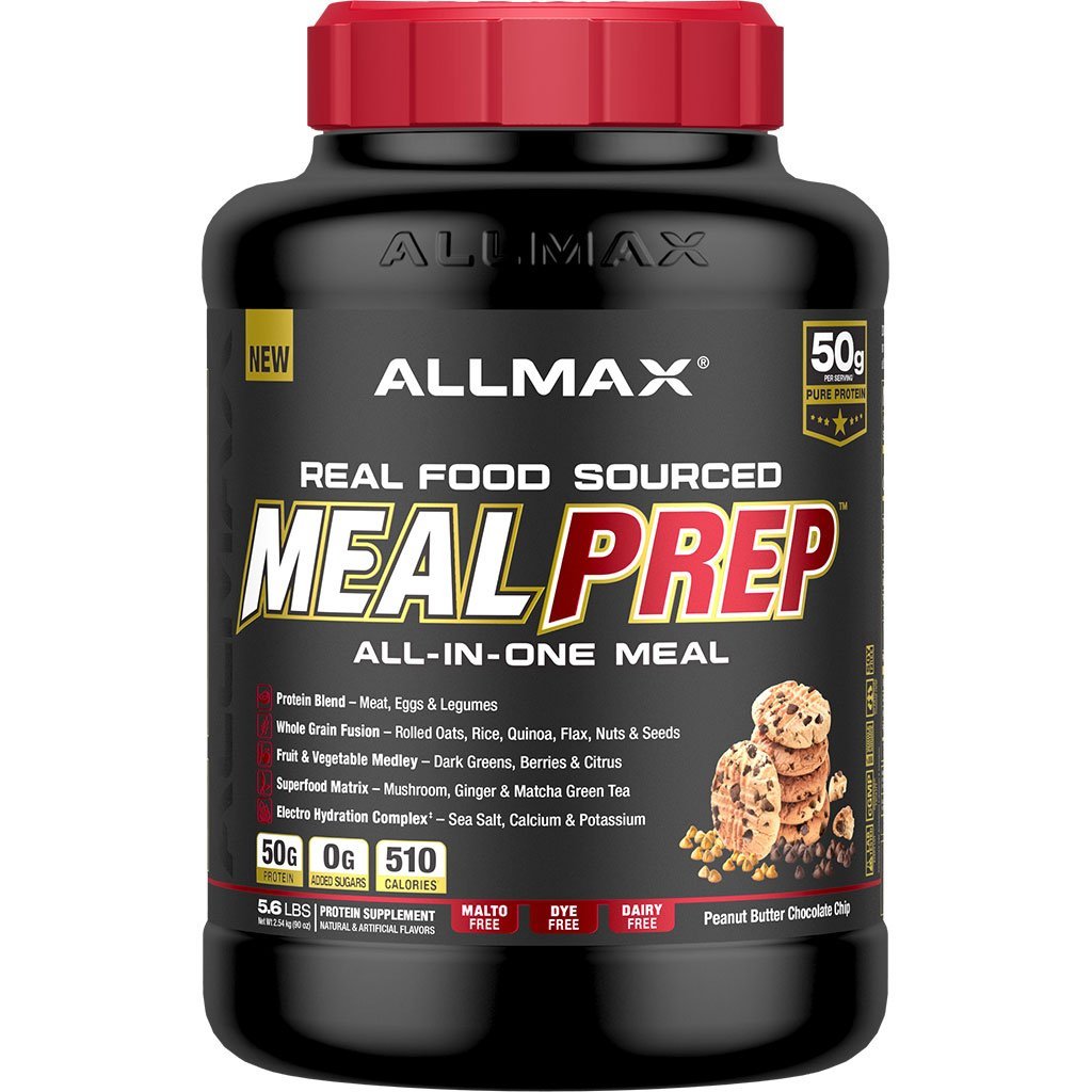 Allmax MEAL PREP, 5.6lb Peanut Butter Chocolate Chip - SupplementSourceca
