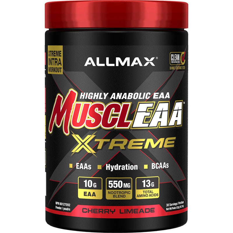 Allmax MusclEAA Xtreme, 30 Servings Cherry Limeade - SupplementSource.ca