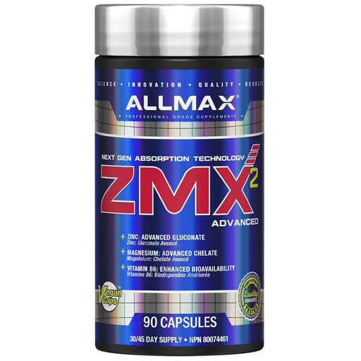 Allmax ZMX2, 90 Capsules - SupplementSource.ca
