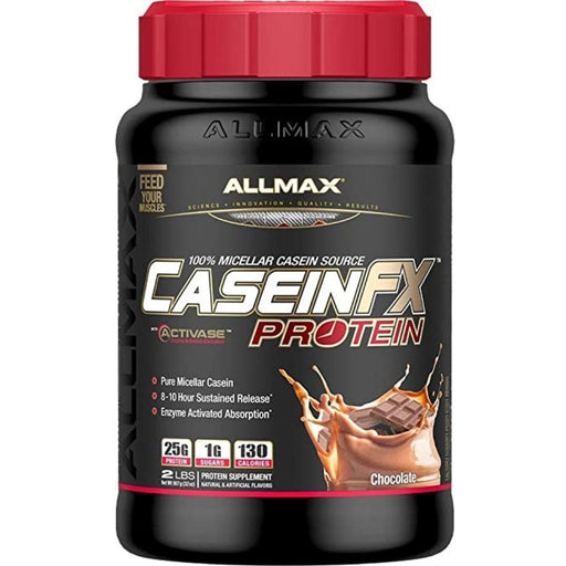 Allmax Casein FX, 2lb Chocolate - SupplementSourceca